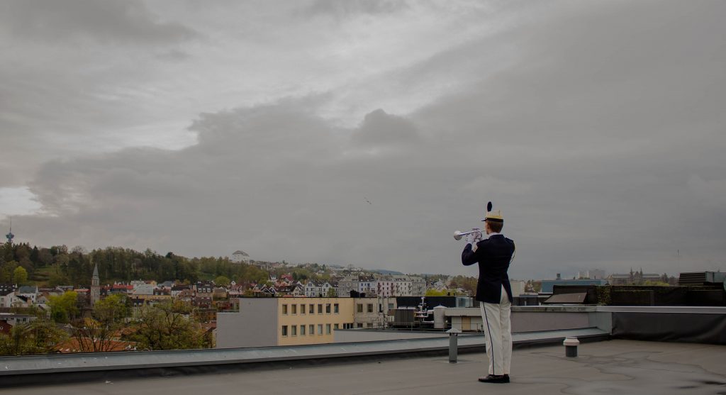Trompetist på 1. mai