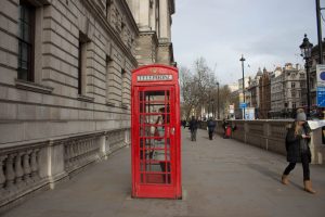 Telefonboks i London (bilde)