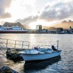 Hurtigrua i Svolvær (bilde)